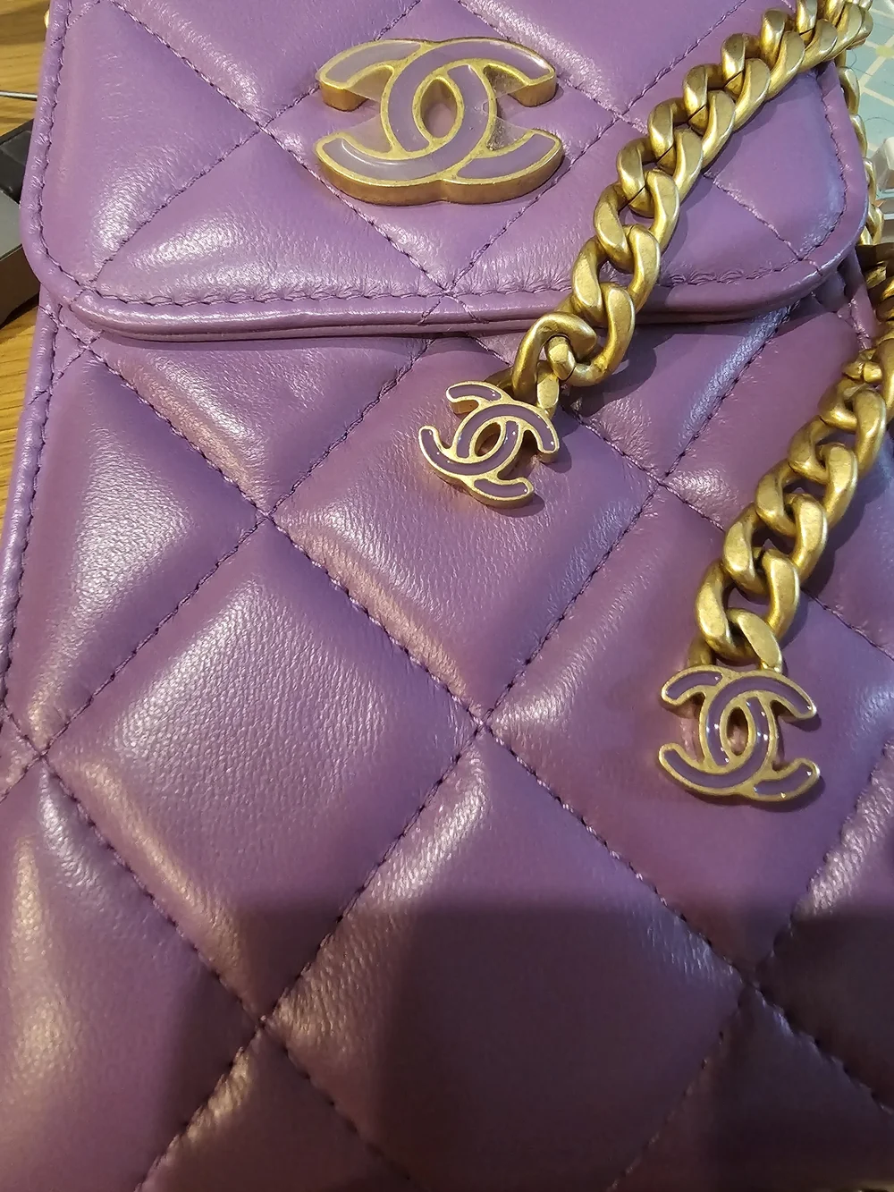 Chanel CC Phone Holder | COA Included